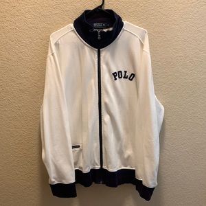 Polo by Ralph Lauren Cream and Navy Lightweight Jacket